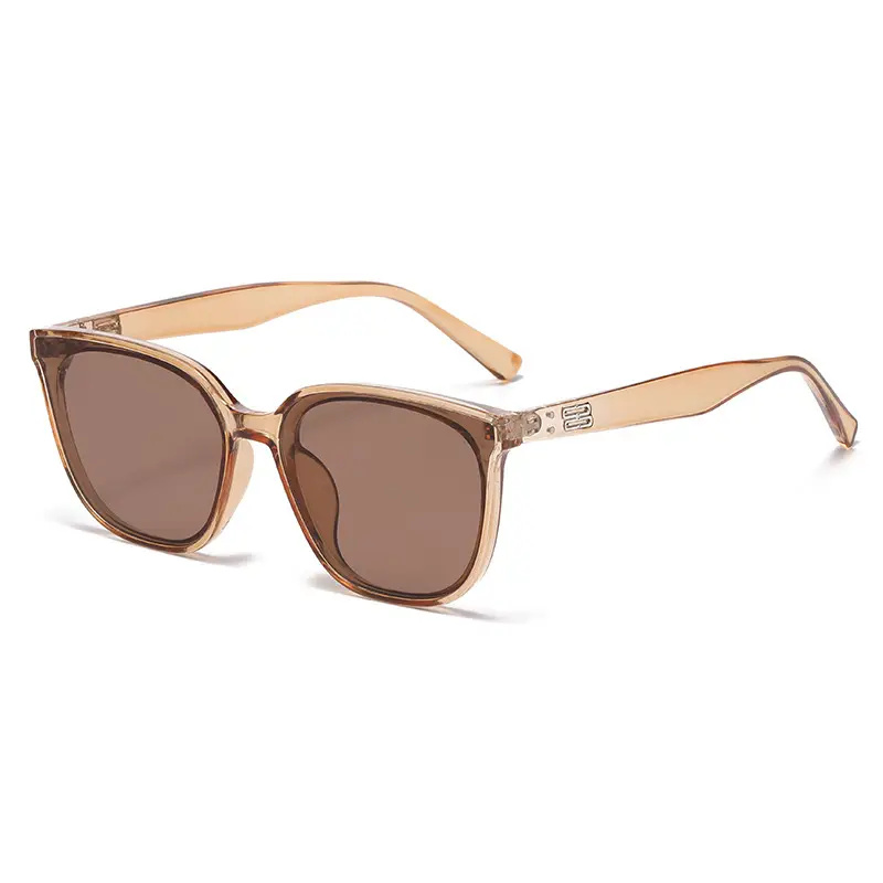 Women Anti-UV Concave Sunglasses Black - Image 5