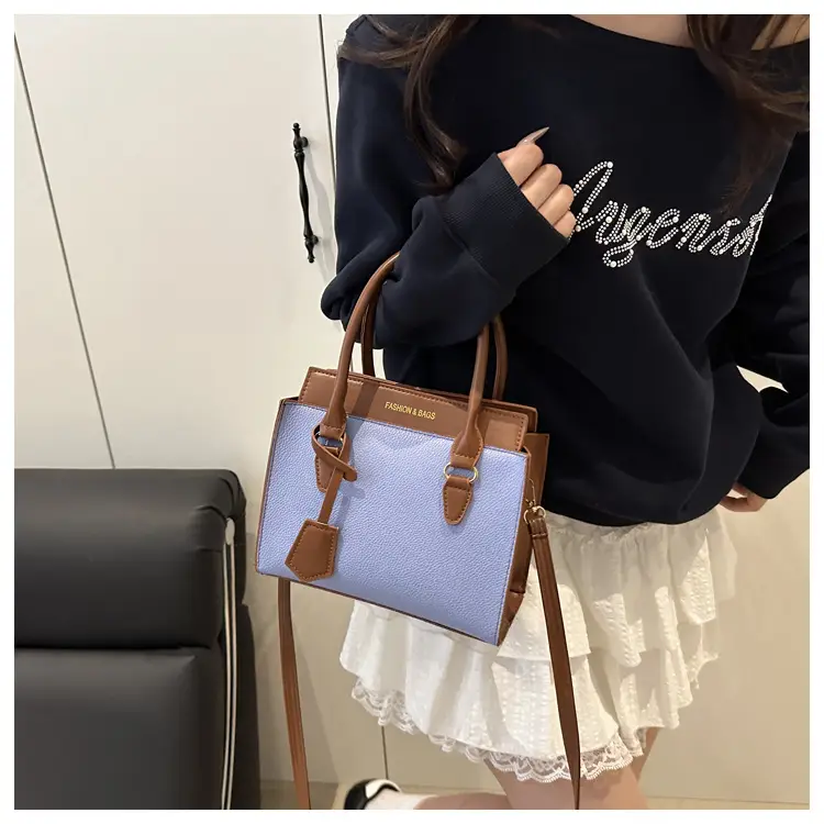 Women's Black Leather Shoulder Bag 2024 New Arrival — feature 23