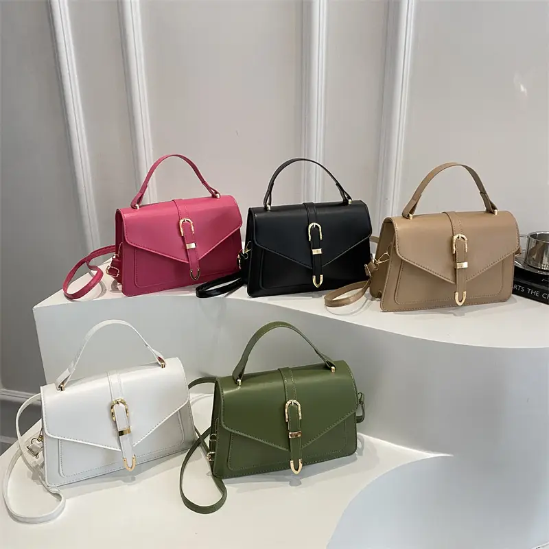 Women's White Square Shoulder Bag 2025 Summer - Image 7