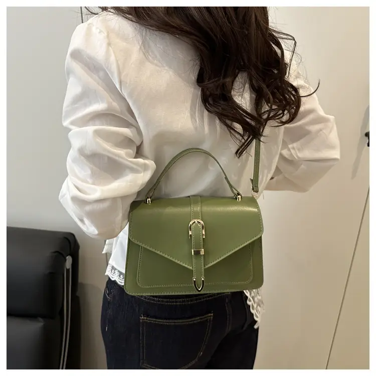 Women's White Square Shoulder Bag 2025 Summer — feature 18