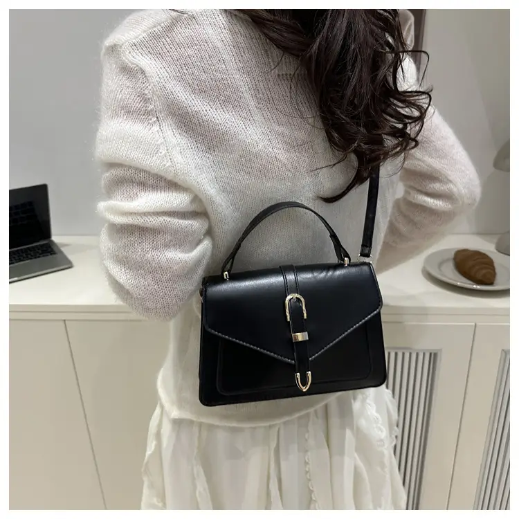 Women's White Square Shoulder Bag 2025 Summer — feature 22