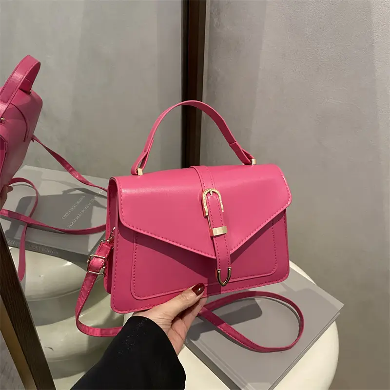 Women's White Square Shoulder Bag 2025 Summer - Image 2