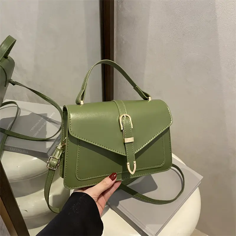 Women's White Square Shoulder Bag 2025 Summer - Image 3