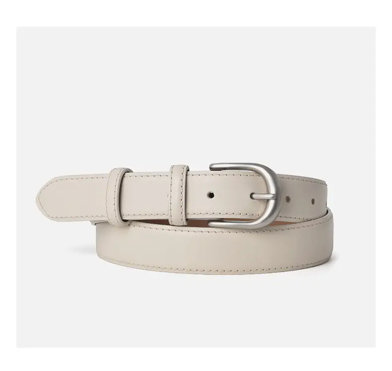 Women Genuine Leather Belt Brown Buckle β feature 10