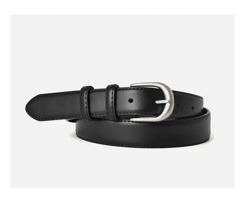 Women Genuine Leather Belt Brown Buckle β feature 11