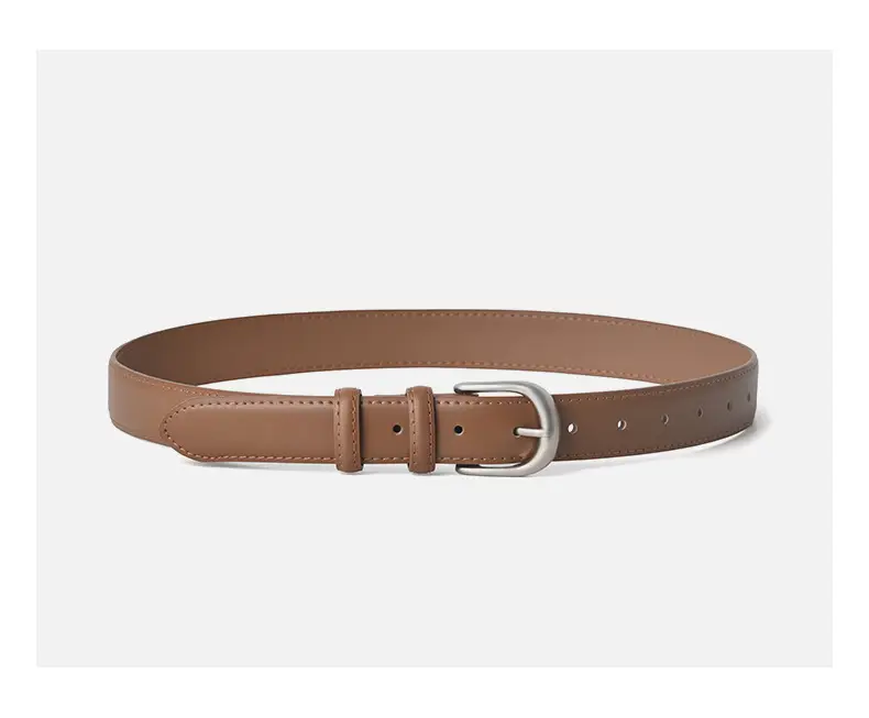 Women Genuine Leather Belt Brown Buckle β feature 12