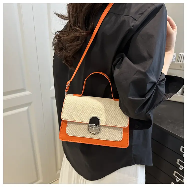 Contrast Color Square Bag Women 2025 New — feature 10