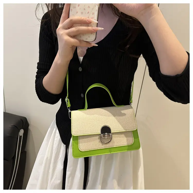 Contrast Color Square Bag Women 2025 New — feature 19