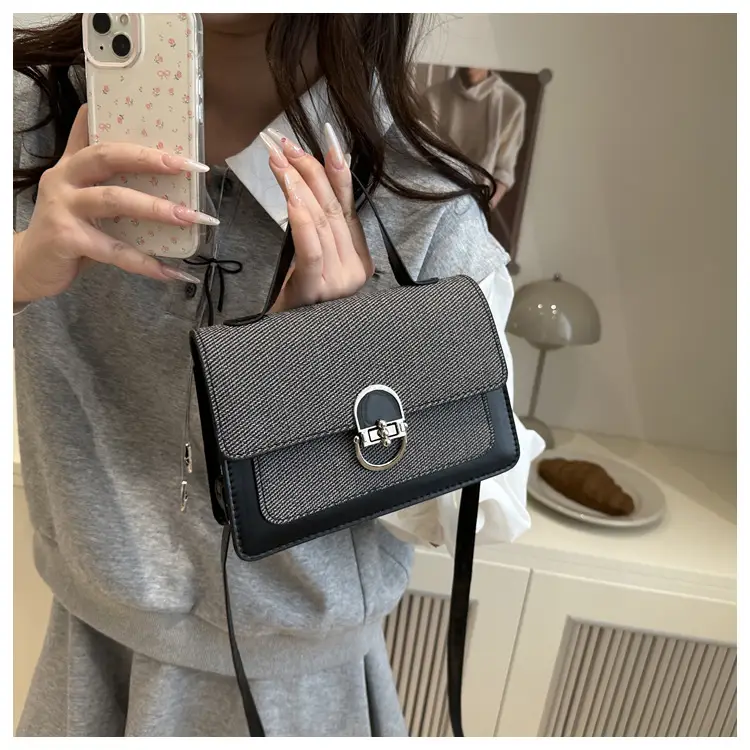 Contrast Color Square Bag Women 2025 New — feature 21