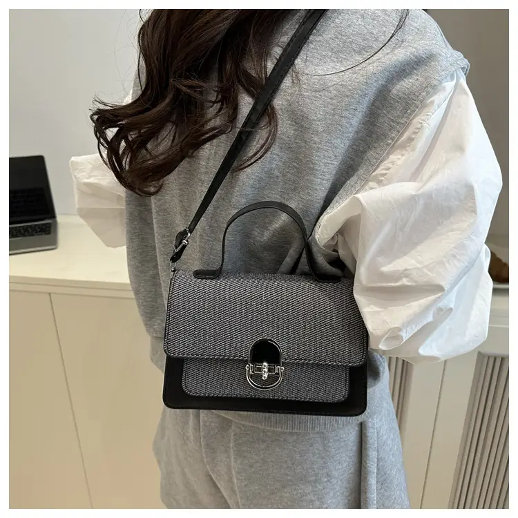 Contrast Color Square Bag Women 2025 New — feature 23