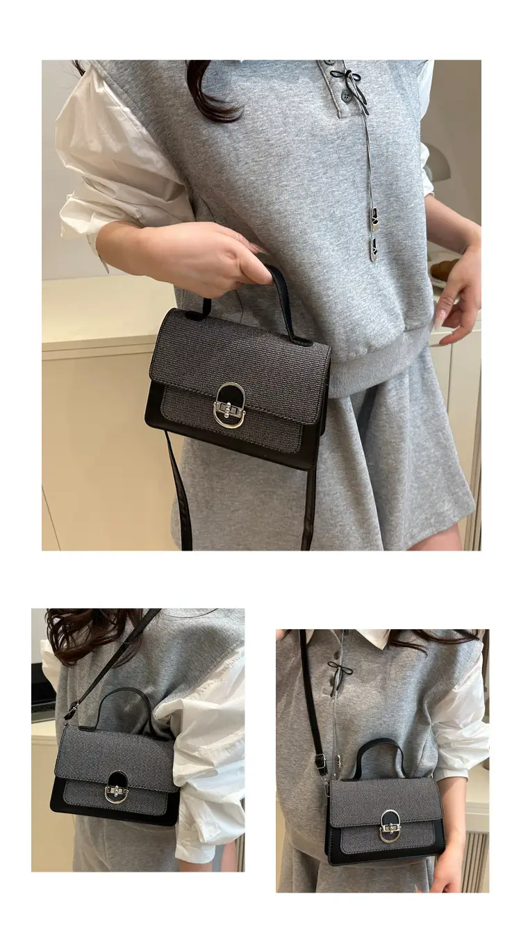 Contrast Color Square Bag Women 2025 New — feature 28