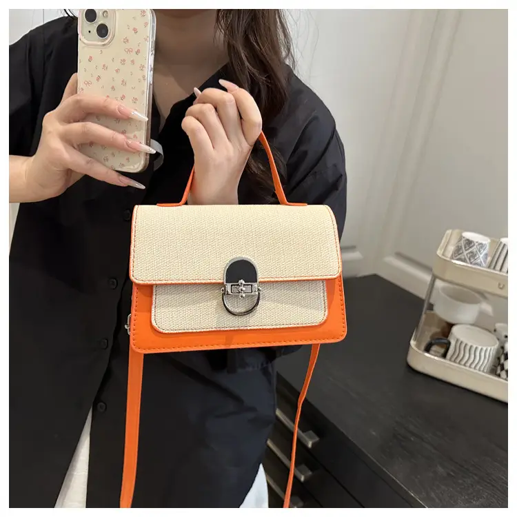 Contrast Color Square Bag Women 2025 New — feature 9