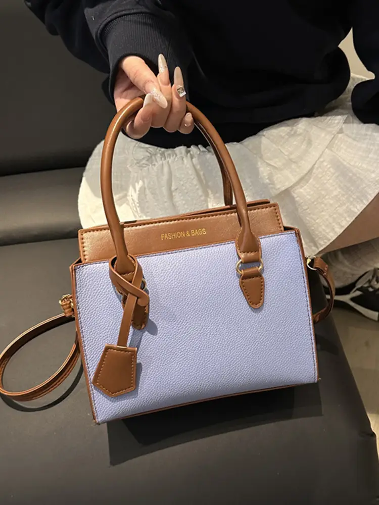 Women's Brown Leather Shoulder Bag 2025 New Arrival