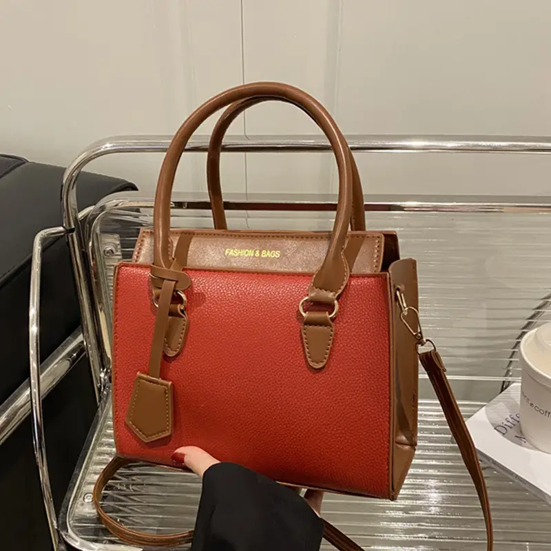 Women's Brown Leather Shoulder Bag 2025 New Arrival