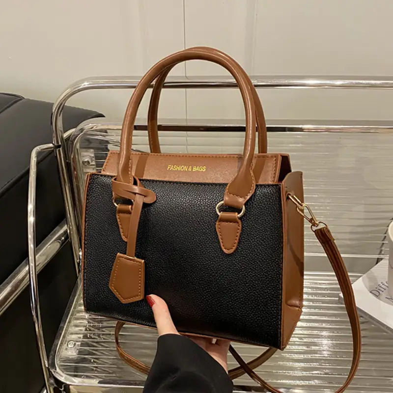 Women's Brown Leather Shoulder Bag 2025 New Arrival