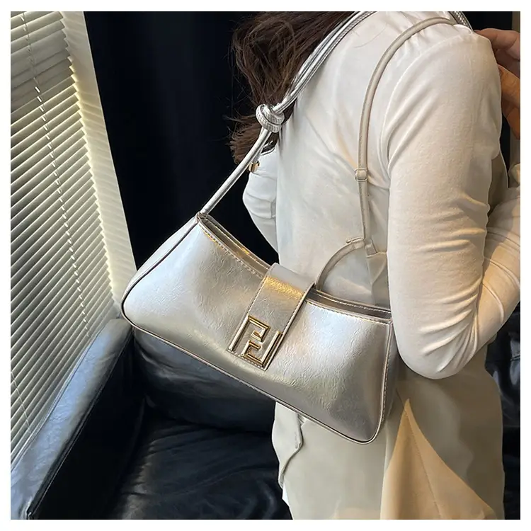 Women's Square Lock Shoulder Bags 2025 Spring Summer Collection — feature 11