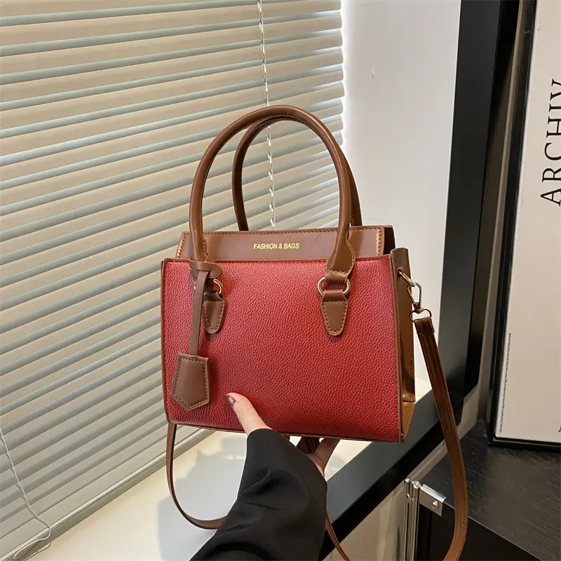 2025 Summer Women's Contrast Color Shoulder Bags - Image 7