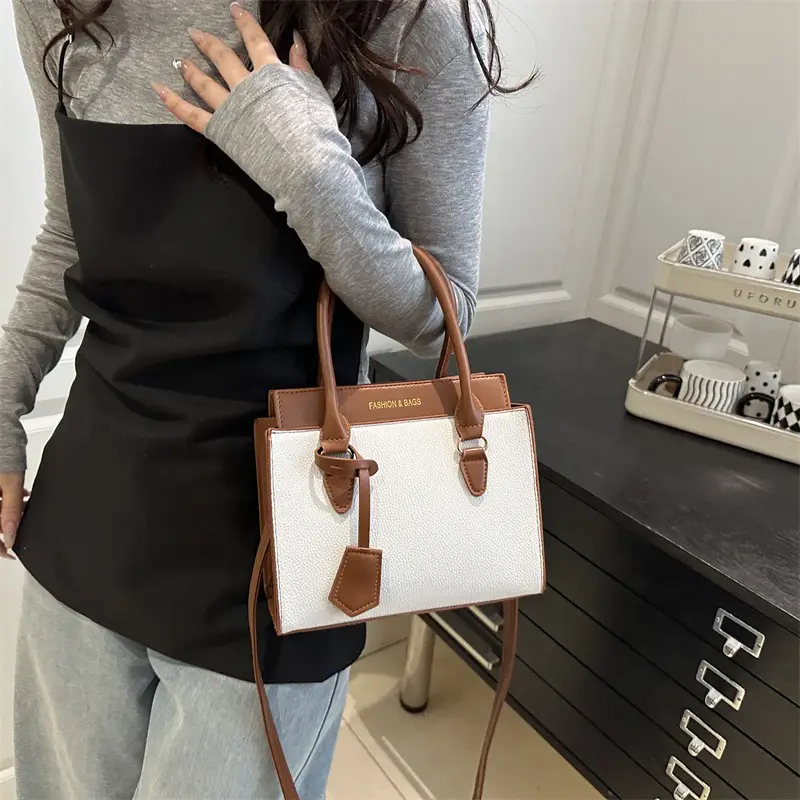 2025 Summer Women's Contrast Color Shoulder Bags - Image 8