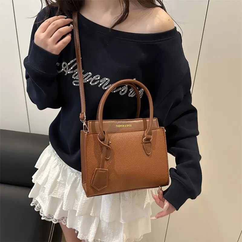 2025 Summer Women's Contrast Color Shoulder Bags - Image 9