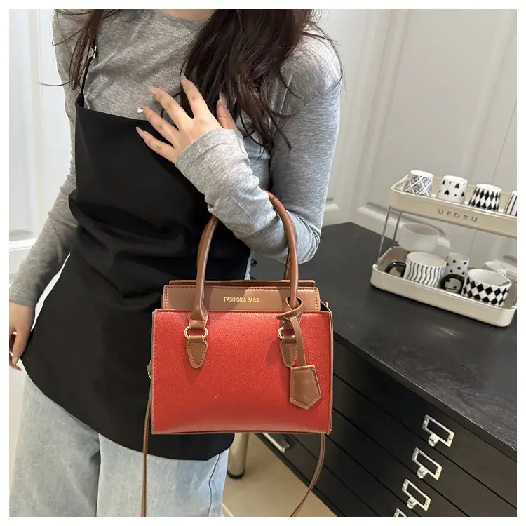 2025 Summer Women's Contrast Color Shoulder Bags — feature 11