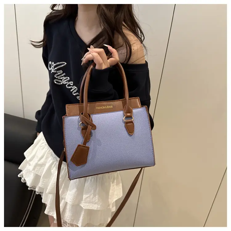 2025 Summer Women's Contrast Color Shoulder Bags — feature 15