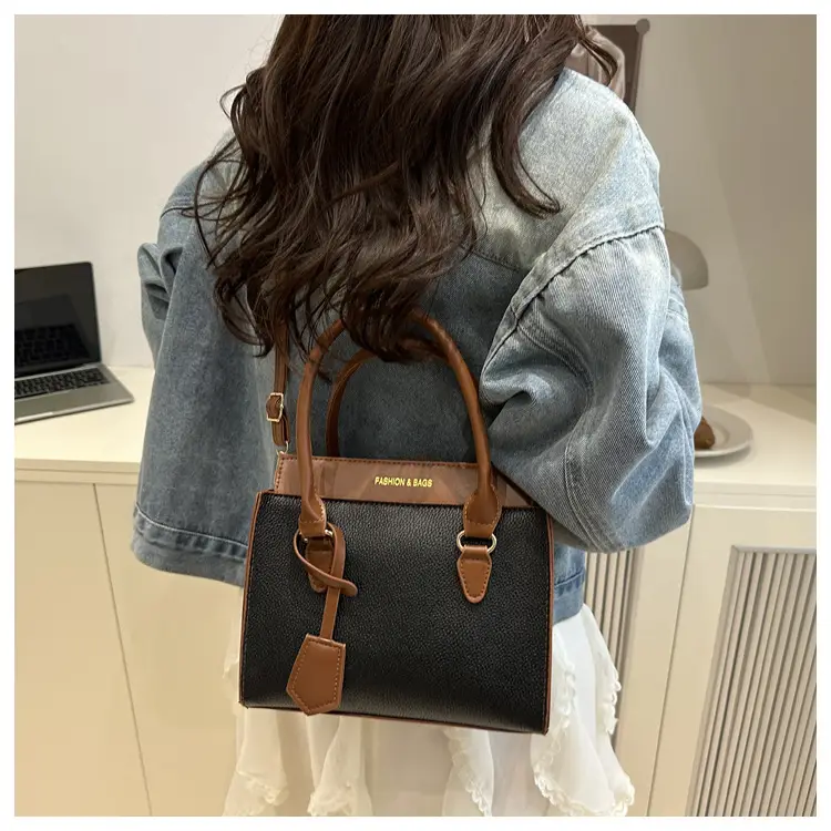 2025 Summer Women's Contrast Color Shoulder Bags — feature 29