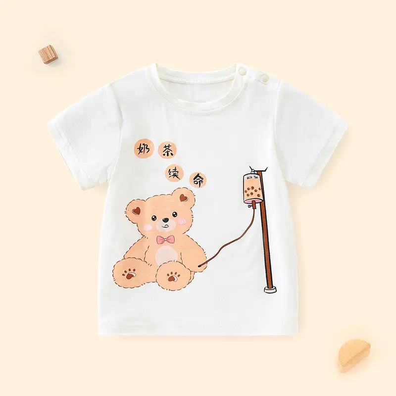 Boys Short Sleeve T-Shirt Summer Kids 2025