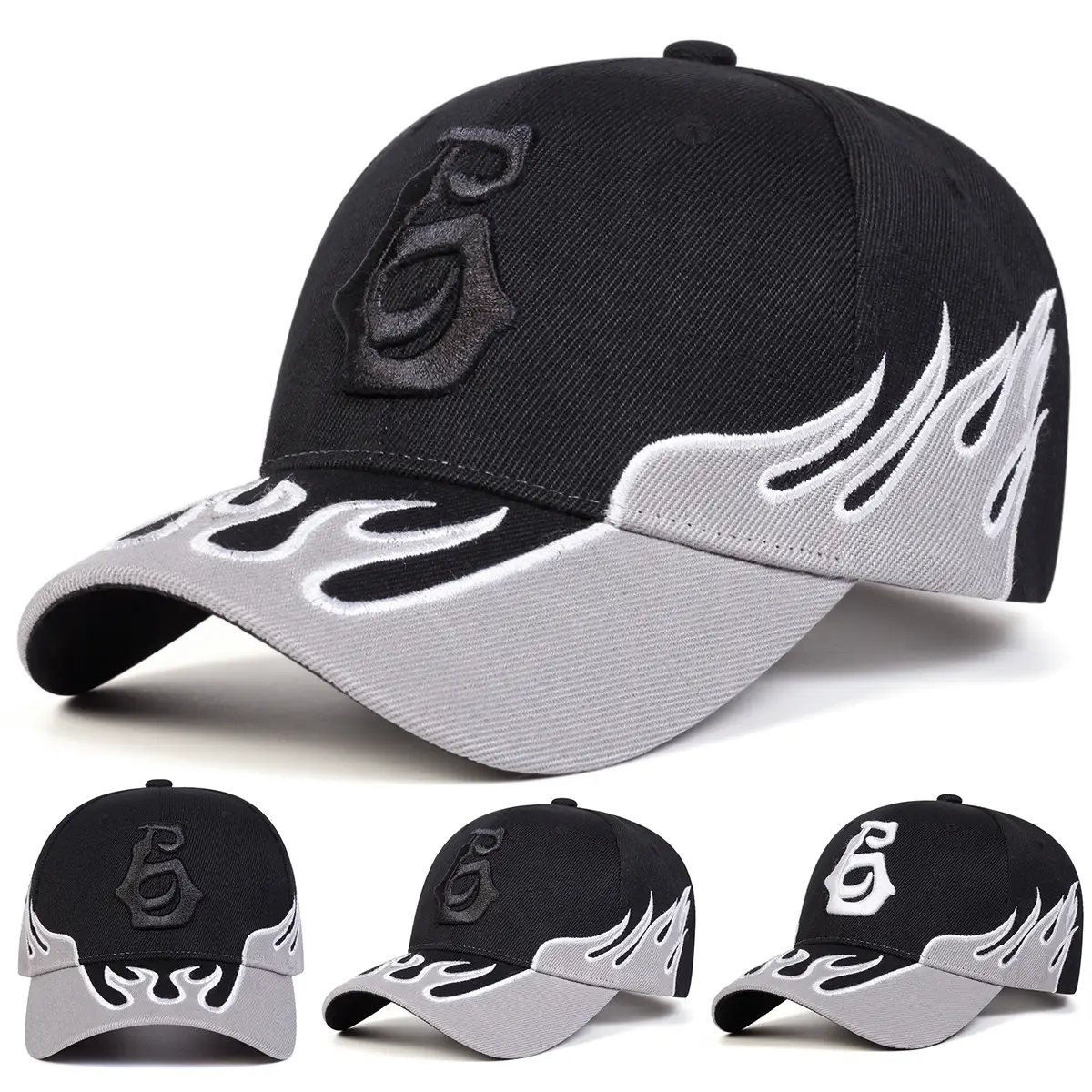 American Retro Flame Cap for Women Men — feature 1