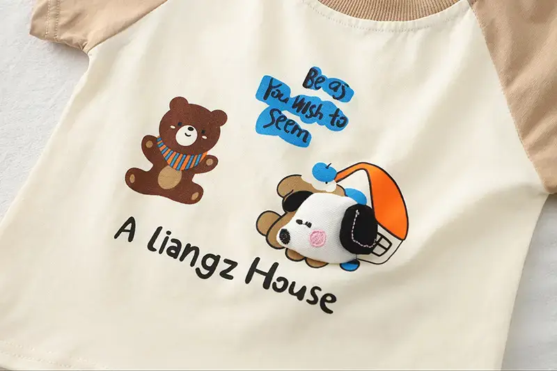 Boys Cartoon Print Summer Suit 2025 — feature 12