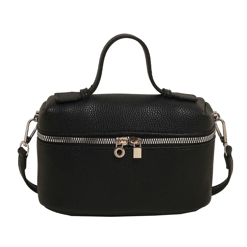 Black Leather Shoulder Bag for Women 2026 - Image 13