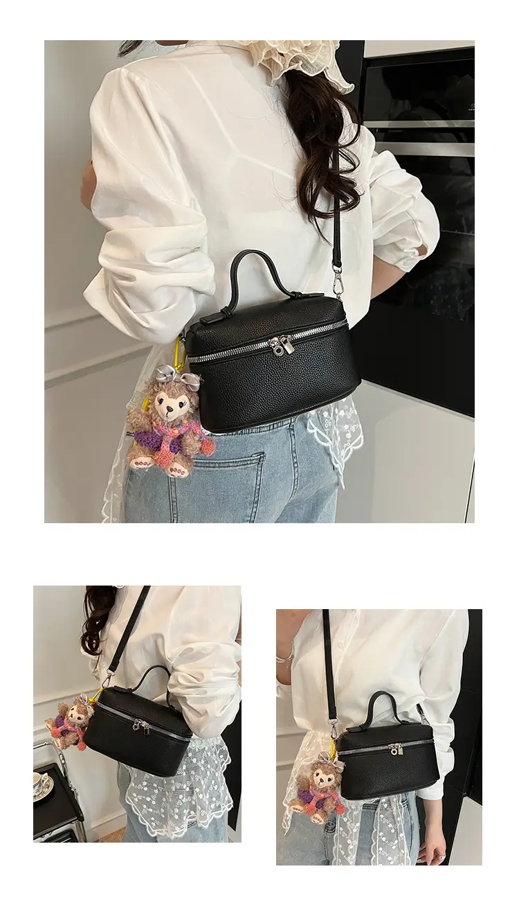 Black Leather Shoulder Bag for Women 2026 — feature 13