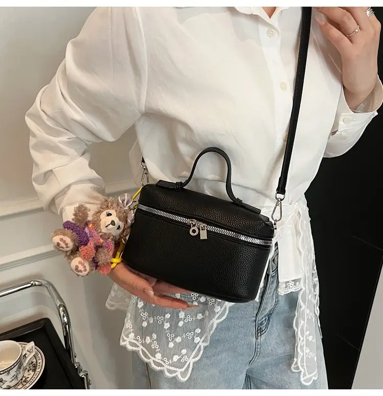 Black Leather Shoulder Bag for Women 2026 — feature 29