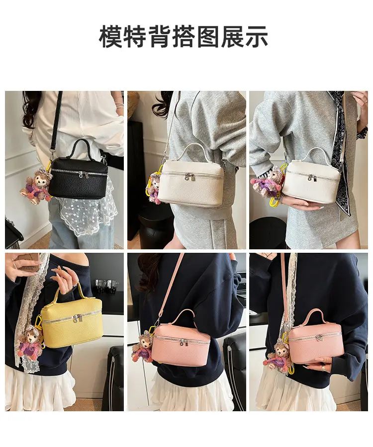 Black Leather Shoulder Bag for Women 2026 — feature 3