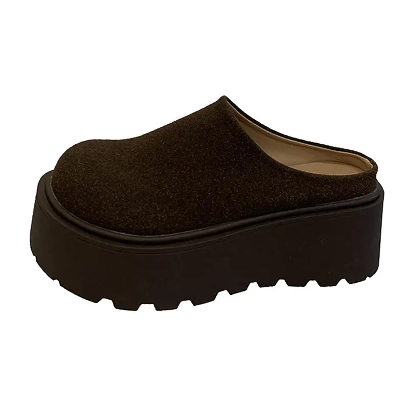 Women Thick-Soled Lazy Slip-On Mules 2025 Spring - Image 7