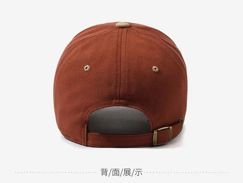 Men Women Golf Sun Hat Adjustable Brown Beige Cap — feature 11