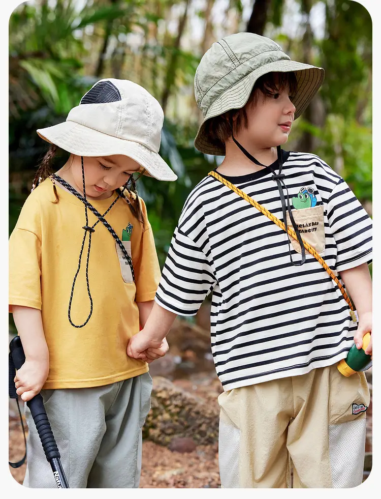 Boys' Dudu Jia Printed Shorts Set Olive Navy — feature 29