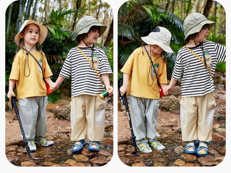 Boys' Dudu Jia Printed Shorts Set Olive Navy — feature 30