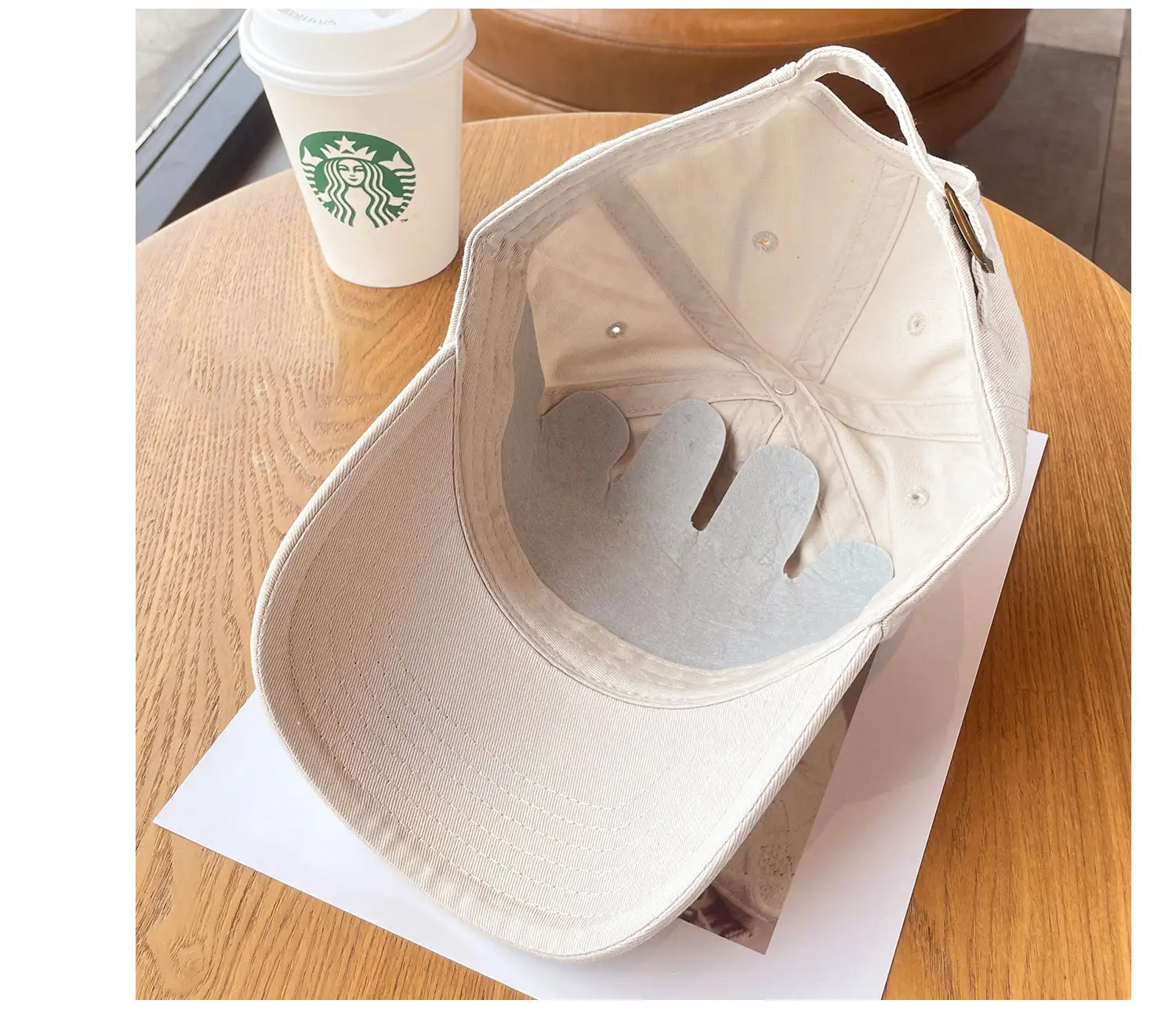 Summer Korean Baseball Cap for Men Women White — feature 12