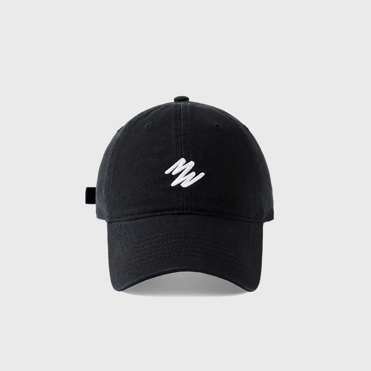 Summer Korean Baseball Cap for Men Women White