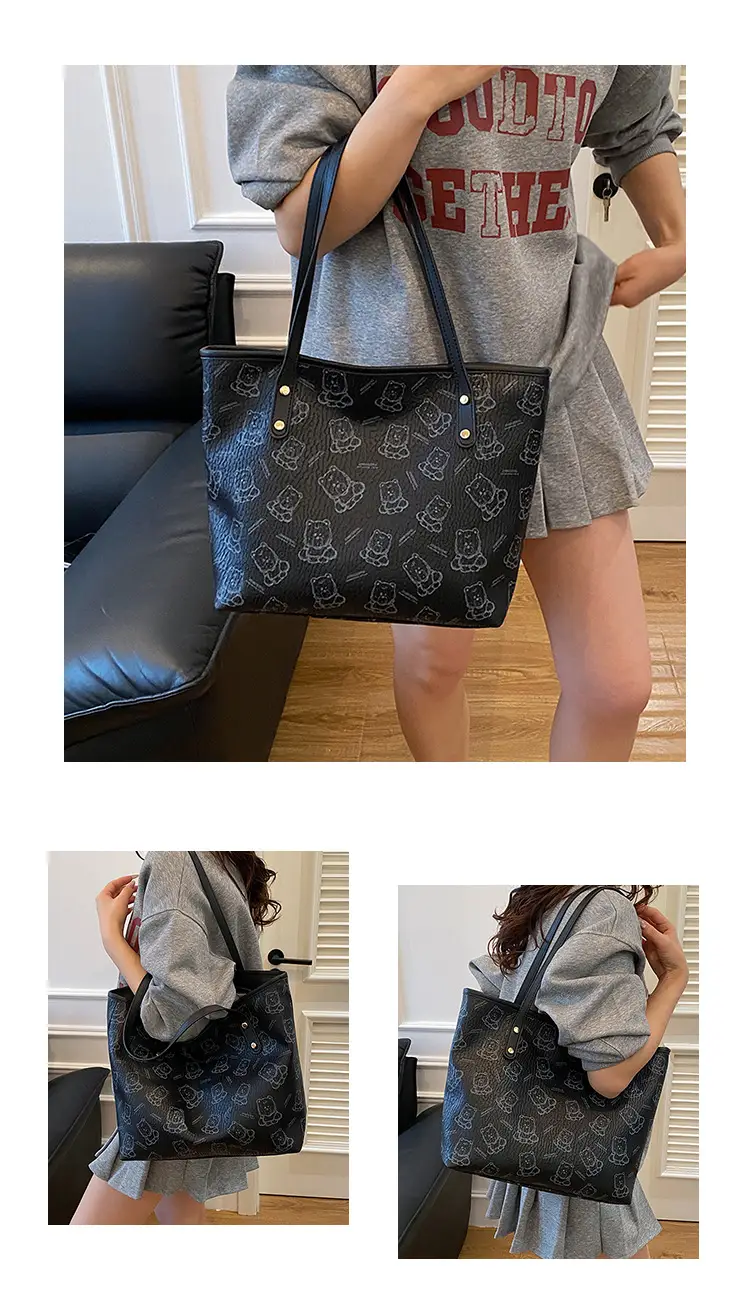 Leopard Print Hand Carry Backpack for Women Men — feature 12