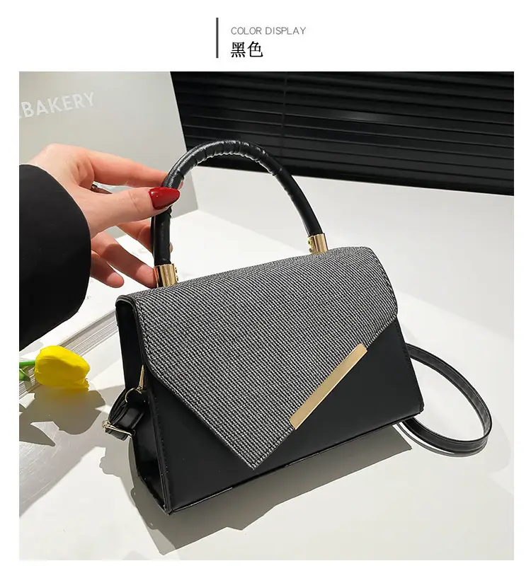 Women's Orange White Stitched Crossbody Bag 2025 — feature 22
