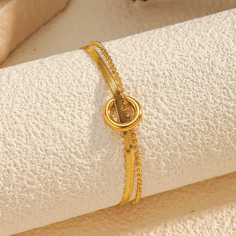 Titanium Steel Bracelet 205mm Light Luxury Adjustable - Image 17