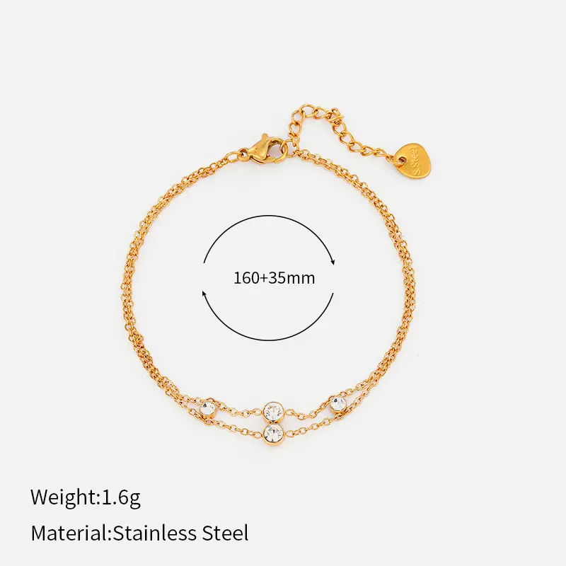 Titanium Steel Bracelet 205mm Light Luxury Adjustable — feature 6