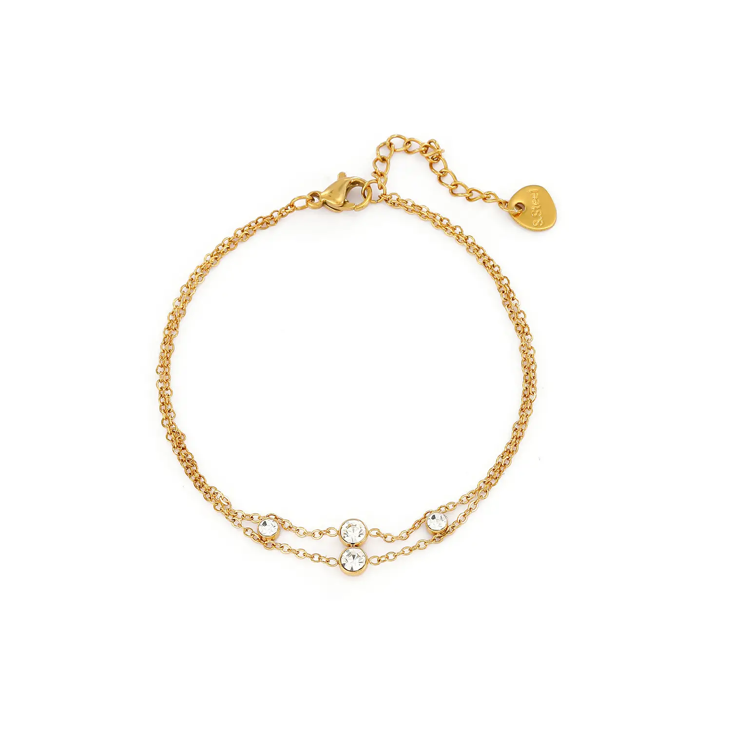 Titanium Steel Bracelet 205mm Light Luxury Adjustable — feature 9
