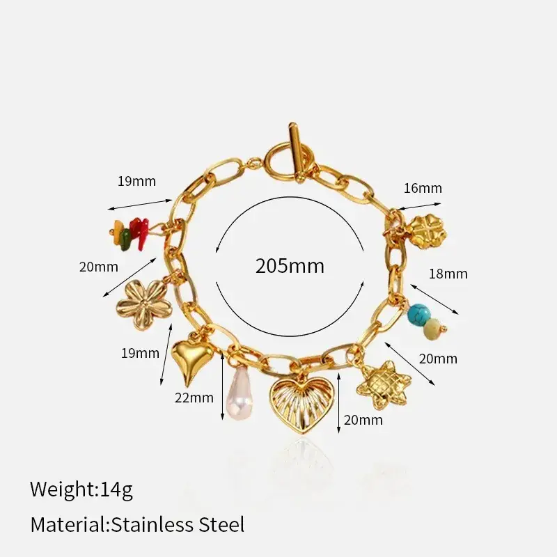 Titanium Steel Bracelet 205mm Light Luxury Adjustable - Image 12