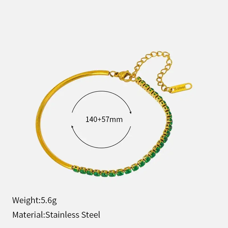 Titanium Steel Bracelet 205mm Light Luxury Adjustable - Image 7