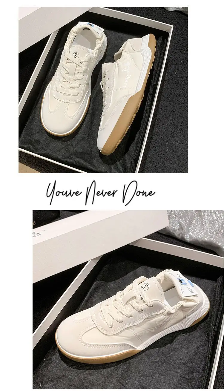 Women Ballet Training Shoes White Leather Sole — feature 27