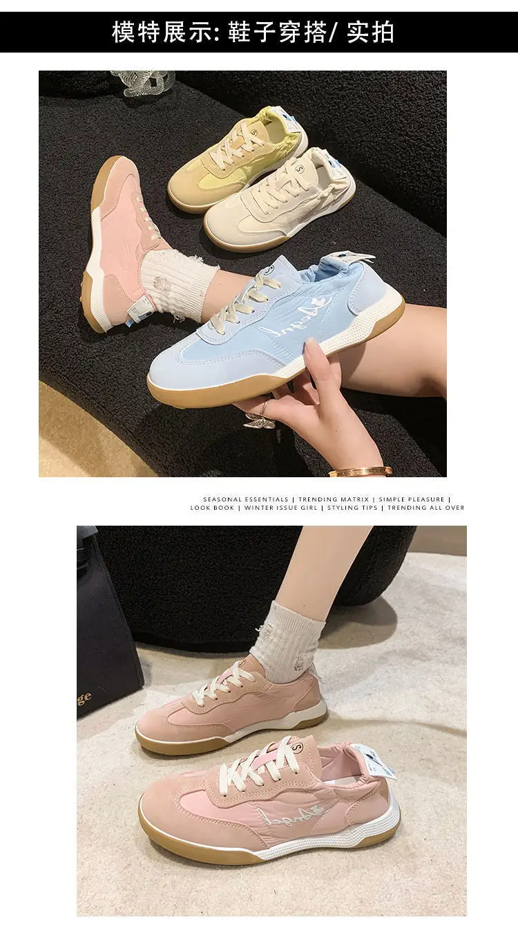 Women Ballet Training Shoes White Leather Sole — feature 6