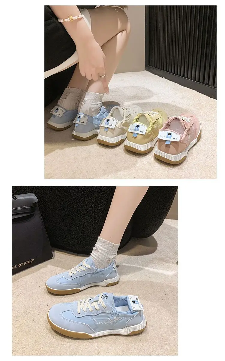 Women Ballet Training Shoes White Leather Sole — feature 9