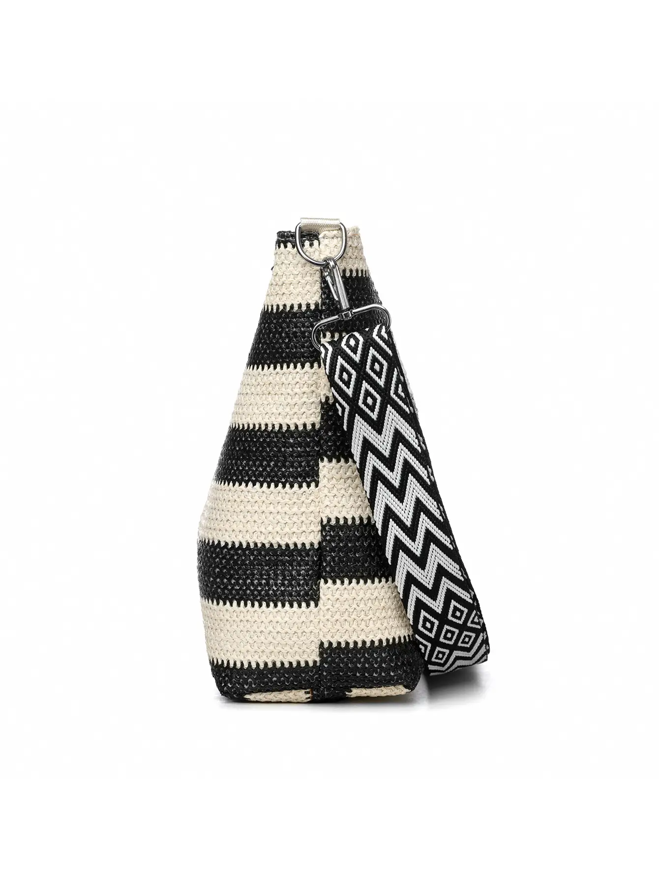 Women's Striped Crossbody Bag Casual Trendy Large Capacity — feature 15